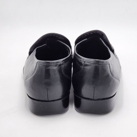 Bostonian Prescott Loafer Black Leather Slip On Shoes Men\'s Size 10.5 main image 9